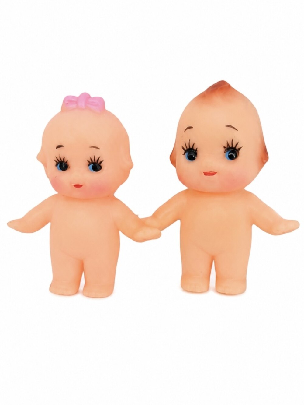 Kewpie Doll mini Figures soft vinyl TBN Stamped Vintage Cuties